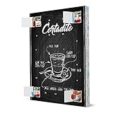 artboxONE Adventskalender XXL mit Produkten von Kinder® Cortado Coffee Zeichnung Adventskalender Essen & Trink