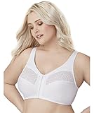 Glamorise Damen MagicLift Natural Shape Bra Wirefree #1210 BH mit voller Abdeckung, White, 46E