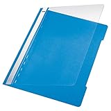 25 LEITZ Schnellhefter 4191 Kunststoff hellblau DIN A4