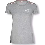 RB Leipzig Tape T-Shirt, Gris Damen X-Small T-Shirt, RasenBallsport Leipzig Sponsored by Red Bull Original Bekleidung & M