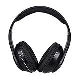 KOKOW Kabelloser Funk-Kopfhörer Bluetooth-Kopfhörer Over Ear Kopfhörer Noise Cancelling PC-Headset Gaming-Headset mit Mikrofon,HiFi Stereo Headphones,Wireless 5.0,Faltb