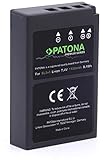 PATONA Premium Ersatz für Akku Olympus BLS-5 BLS-50 (1100mAh) mit Infochip