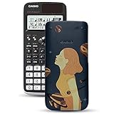 Casio FX-991DE X wissenschaftlicher ClassWiz Rechner mit Art-Case 'woman'