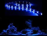 Creative Lights Aquarium Mondlicht, LED LICHTLEISTE 120 cm Flexi-Slim BLAU Komplettset INKL. NETZTEIL