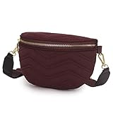 Wind Took Umhängetasche Damen Bauchtasche Gürteltasche Kleine Tasche Schultertasche Mode Brusttasche Sporttasche für Party Reise Outdoor, R