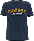 The Bosshoss Vintage Cowboy Shirt Unisex T-Shirt blau XL