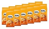 Café HAG Klassisch Mild Café Crema, 12 x 500g entkoffeinierte Kaffeebohnen, ganze Bohne, ideal auch für Espresso, Cappuccino, Latte Macchiato aus dem Kaffee-Vollautomaten, 6000 g