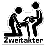 Aufkleber Sticker Zweitakter JDM Tuning Autoaufkleber Fun Lustig Stickerbomb Sex Girls Motorrad Moped Simson Trabant S50 Schwalbe Zweitak