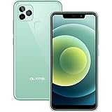 OUKITEL C22 (2021) Smartphone Ohne Vertrag, 128GB ROM + 4GB RAM, Dual-SIM Android 10 Handy, 5,86 Zoll Display, 4000mAh Akku, Dreifach-Kamera, 256GB Erweiterbar, GPS (Grün)