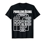Männer Problemlösung - Prozess Diagramm - Lustiges Sprüche T-S