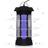 LEDGLE Mückenfalle, Elektrischer Insektenvernichter 6W 1000V Moskito Killer Insektenfalle Mückenfalle, Insektenfalle Mückenlampe mit UV Licht, Reduzieren Fliegender für Innen Schlafzimmer und G