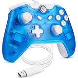 suily Kabelgebundener USB-Gamepad-Joystick für Xbox One/One S PC Windows USB Plug and Play Gamepad mit Dual-Vib