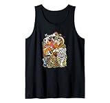 Dragon Phönix Schildkröte Tiger Chinesische Mythologie Tank Top