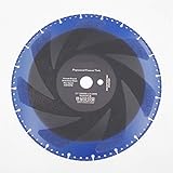 HIGHEMN Kreissägenklingen 2 Stück 12' Premium vakuumgelöteten Tech Diamant-Trennscheiben for Multi Purpose 300mm Rettungs Sägeblätter Durchmesser 300