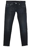 Herrlicher Pansy Slim Jeans Hose Pants Damen Stretch Denim Röhrenjeans Slim Fit, Farbe:dunkelblau, Hosengrößen:W31, Hosenlängen:L32