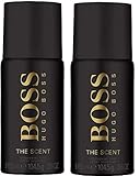 Hugo Boss The Scent Deodorant Herren Spray, 150 ml 2er Pack