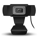 HD-Webcam USB Desktop und Laptop-Mac Live-Streaming-Webcam mit eingebautem Mikrofon, Plug & Play für Desktop, Laptop, PC-Kamera für YouTube, S