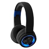GPWDSN Bluetooth-Headset, kabellose Kopfhörer, Bluetooth-Headset, Geräuschunterdrückung, mit Mikrofon, kabelloser Stereo-Kopfhörer, faltbar, weiche Ohrschützer aus Memory-Protein, mit integ
