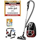 Rowenta X-Trem Power Hochleistungs Staubsauger Bodenstaubsauger + 4X Swirl R39 Plus Staubsaugerbeutel für Dauerhaft hohe Saugleistung + Car-Kit Auto Reinigungsset, extrem leise, viel Zubehör, schw/