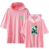 Rileyxxshop Justin Bieber Hoodie T-Shirt Musikalische Bekleidung Sportbekleidung Buntes Top Sommer Justin Print Casual Kurzarm Für Männer und Frauen Jug