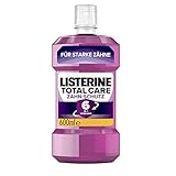 Listerine Mundspülung antibakteriell, Total Care Zahn-Schutz, Mundwasser 6-in-1, gegen Karies, für starke Zähne, 600