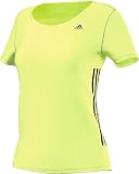 adidas Damen Workout T-Shirt, Frozen Yellow F15, XL