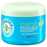 Penaten Intensiv Pflegecreme Gesicht & Körper 100ml / 24h Pflege für Babys / Feuchtigkeitsspendende Creme für trockene Haut 100