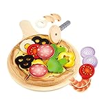 Hape E3173 Pizza-Set mit vielen Beläg