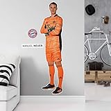 K&L Wall Art Wandsticker Wandtattoo, Aufkleber, Poster selbstklebend - FC Bayern - Manuel Neuer (21x90 cm)