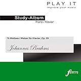 16 Waltzes / Walzer für Klavier, Op. 39: No. 8, In B-Flat Major (Secondo - Metronome: 1/4 = 66)