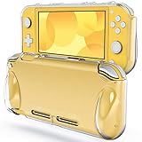 JETech Hülle für Nintendo Switch Lite 2019, rutschfeste Silikonhülle Schutzhülle mit Federung und Anti-kratzt (Durchsichtig)