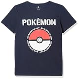 NAME IT Kids Jungen NKMPOKEMON NIAL SS TOP Box NOOS BFU T-Shirt, Dark Sapphire, 158-164