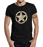 Classic T-Shirt für den US-Army Fan: Vintage Star 2XL