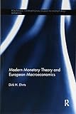 Modern Monetary Theory and European Macroeconomics (Routledge International Studies in Money and Banking)