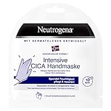 Neutrogena Intensive CICA Handmaske, 1 Paar Einweghandschuhe mit Handcreme, besonders trockene H