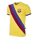 Copa Herren FC Barcelona Away 1978-79 Football Retro Fußball Rundhals T-Shirt, gelb, L