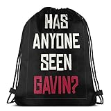 JS-BA Has Anyone Seen Gavin Sport Sackpack Kordelzug Rucksack Sportbeutel Sack