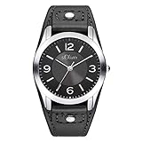 s.Oliver Damen Analog Quarz Armbanduhr SO-2945-LQ