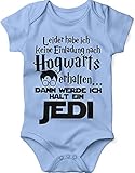 miKalino Babybody mit Spruch für Jungen Mädchen Unisex kurzarm Leider habe ich keine Einladung nach Hogwarts erhalten... | handbedruckt in Deutschland | Handmade with love, Farbe:sky, Grösse:86-92