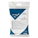 2 x SALTECH PLUS Salztabletten im 10kg Sack für Wasserenthärtungsanlagen, Entkalkung & Elektrolyse I hochreines Regeneriersalz (99,9 NaCl) mit höchster Löslichkeit für sauberes & weiches W