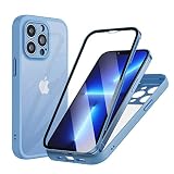 CENHUFO Für iPhone 13 Pro Max Hülle, Stoßfest Schutzhülle iPhone 13 Pro Max 360 Grad Rundumschutz Cover mit Eingebautem Glas Displayschutz Bumper Case Handyhülle für iPhone 13 Pro Max 6,7'- Sierrab