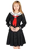 CoolChange Cosplay Schuluniform von Ai Enma | Kostüm für Jigoku Shojo Fans | Größe: M