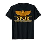 SPQR Rom Senat Antike Geschenk T-S