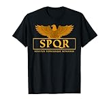 SPQR Rom Senat Antike Geschenk T-S