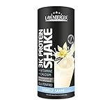 Layenberger 3K Protein Shake Vanille-Sahne, 80 % Eiweiß und nur 4,2 % Kohlenhydrate bei nur 1,9 g Zucker, (1 x 360 g)