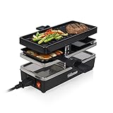 Tristar RA-2741 Raclette, 400, Kunststoff, Schw