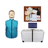 Cardiopulmonary Resuscitation Simulator Half Body Training Manikin Model Adult First Aid Model for Educational Teaching R