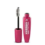 Manhattan SuperSize False Lash Look Mascara, Kontaktlinsenfreundliche, schwarze Wimperntusche mit Push-Up-Effekt, Farbe Black 1010N, 1 x 12