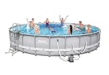 Power Steel Frame Pool-Set, 24 'x 132,1 