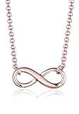 Elli Halskette Damen Infinity Symbol Unendlichkeit in 925 Sterling Silb